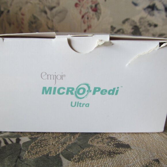 NEW Emjoi Micro-Pedi Ultra Callus Remover 2 Rollers ~ Turquoise Color ~ NIB - Picture 5 of 10